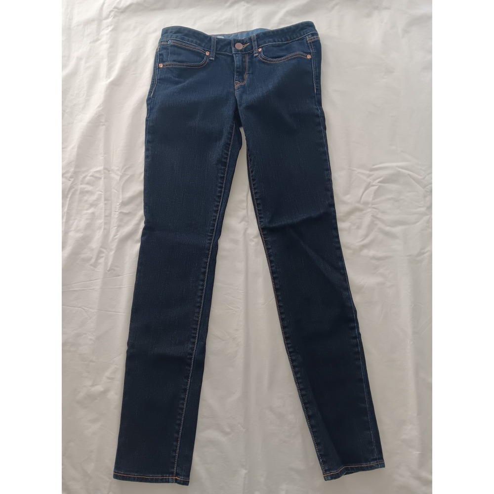 Gap 1969 Jeans Always Skinny Women's‎ Size 27 / 4 R Stretch Dark Wash Denim Blue